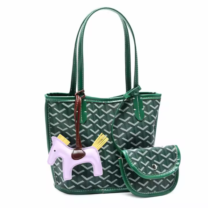 Bolso para mujer nuevo coreano Dongdaemun diente de perro cesta de repollo bolso de compras bolso de cubo portátil de moda - 1