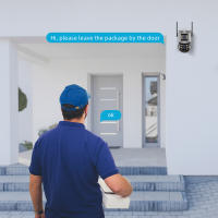 Cámaras de vigilancia exterior inalámbrico wifi doméstico Internet Voz HD inteligente 360 grados vigilancia - details 4