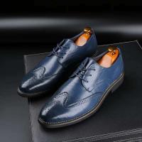 Zapatos formales de oficial, zapatos de cuero para hombre - Compras en línea - details 10
