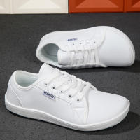 Zapatos de punta ancha de cuero Artificial para hombres y mujeres, zapatos descalzos, caja de punta ancha minimalista, antideslizantes, ligeros - details 5