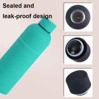 Taza Termo de Acero Inoxidable Pequeña 500/750ML Ideal para Deportes al Aire Libre Cubierta Gruesa - details 4