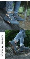 Botas de senderismo tobilleras de marca para niños, zapatillas de senderismo antideslizantes, calzado de escalada de montaña al aire libre, calzado deportivo Unisex para niños - details 22
