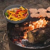 Sartén de titanio ultraligero Utensilios de cocina para acampar al aire libre Senderismo, picnic - details 22
