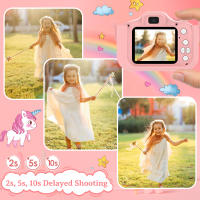 Cámara Digital de Unicornio Juguete de Cámara para Niños con Pantalla de 2 Pulgadas - details 4