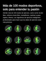 2024 Reloj Inteligente Hombres Mujeres, Smartwatch con Llamada Bbluetooth, Pantalla AMOLED de 1,43