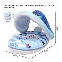 Anillo de asiento para sombrilla para niños, anillo de natación, protección solar, anillo de asiento para bote de agua pequeño para sombrilla, mango de cinturón inflable anillo de natación engrosado - details 5