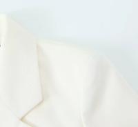 TRAFZA-Blazer de tendencia para mujer, traje recortado de curva elegante con bolsillos en el pecho, para ir a la Oficina, novedad - details 7