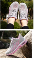 Zapatillas para correr con amortiguación de alta calidad, zapatillas deportivas informales transpirables para mujer, zapatillas deportivas antideslizantes para caminar - details 25