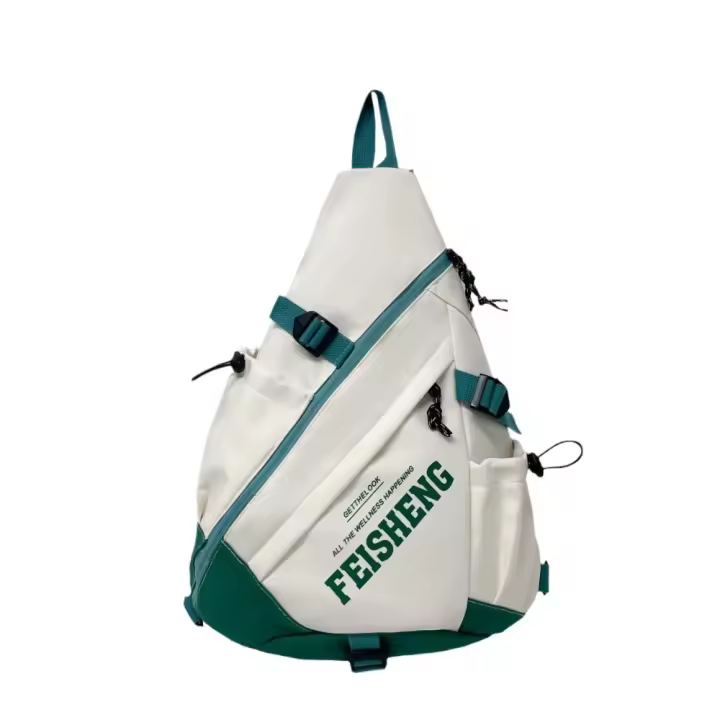 Mochila Deportiva de Ciclismo de Gran Capacidad Diseño Distintivo de Bolsa de Pecho y Cintura para Estudiantes Hombres Bolsa de Moda - 1