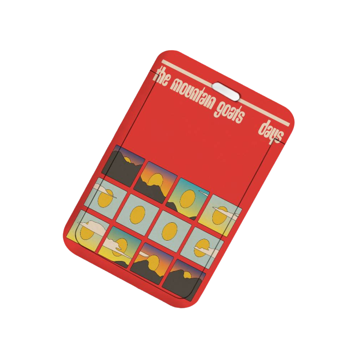 Band The Mountain Goats Days Holder Lanyard Card Cover Student Campus Hanging Neck Bag Card ID Card Holders Key Gifts