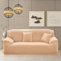 Fundas de Sofá Elásticas de Color Sólido Cubiertas de Esquina de Sección Gruesas para Sala de Estar - details 5