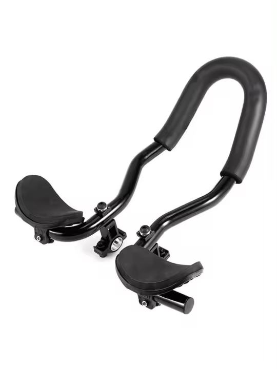 Reposabrazos para bicicleta de montaña, reposabrazos relajante de aleación de aluminio de alta calidad con soporte de montaje, equipo Cycg - 1