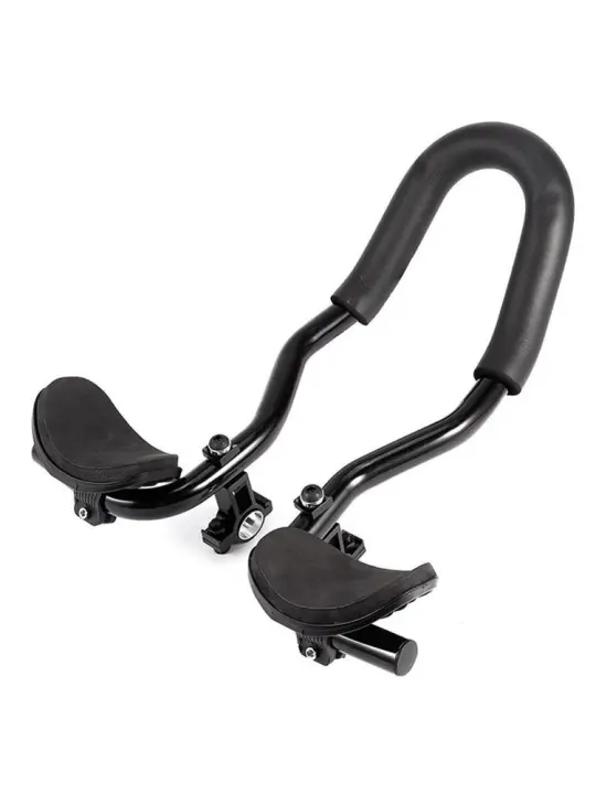 Reposabrazos para bicicleta de montaña, reposabrazos relajante de aleación de aluminio de alta calidad con soporte de montaje, equipo Cycg - 1