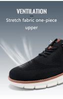 Zapatos Deportivos informales para hombre, calzado antideslizante, resistente al desgaste, transpirable, amortiguación, diseño de bloqueo de Color, versátil - details 3
