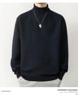Suéter de Invierno para Hombres Cálido y Grueso de Punto Camisas Inferiores Sólidas Clásicas - details 8