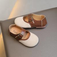 Zapatos planos de cuero para niñas pequeñas, calzado de princesa dulce, Retro, Vintage, informal, clásico, para primavera y otoño, 21-30, 2024 - details 11