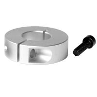 Paquete de 4 collares de eje dividido de 20Mm, abrazadera de Collar de eje de una pieza de aluminio, estilo de abrazadera, 40Mm OD, 12Mm de espesor - details 4
