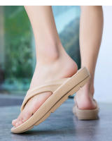 Pareja Casual Versátil Premium Simple Fondo Grueso Alto Elástico Chanclas Zapatillas Playa - details 24