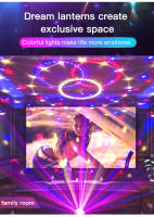 Proyector de bola de discoteca inalámbrico, LED, 7 modos de iluminación, reproductor de tarjeta TF, Altavoz Bluetooth para DJ, boda, fiesta, Bar, KTV - details 9