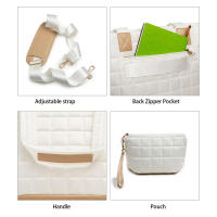 Bolso de mano para mujer, bolso de mano acolchado para actividades al aire libre, deportes, bandolera, senderismo, paquete de fin de semana - details 8
