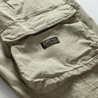 Pantalones Cargo para Hombres CHAIFENKO Comodidad Retro Casual para Otoño-Invierno - details 15