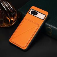 Para Google Pixel 8a Kickstand Funda de cuero + PC + TPU para teléfono con tarjetero oculto - details 3