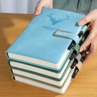Cuaderno Vintage de cuero A5 con cubierta de cuaderno, cubierta suave personalizada y marcapáginas, perfecto para negocios, reuniones - details 7