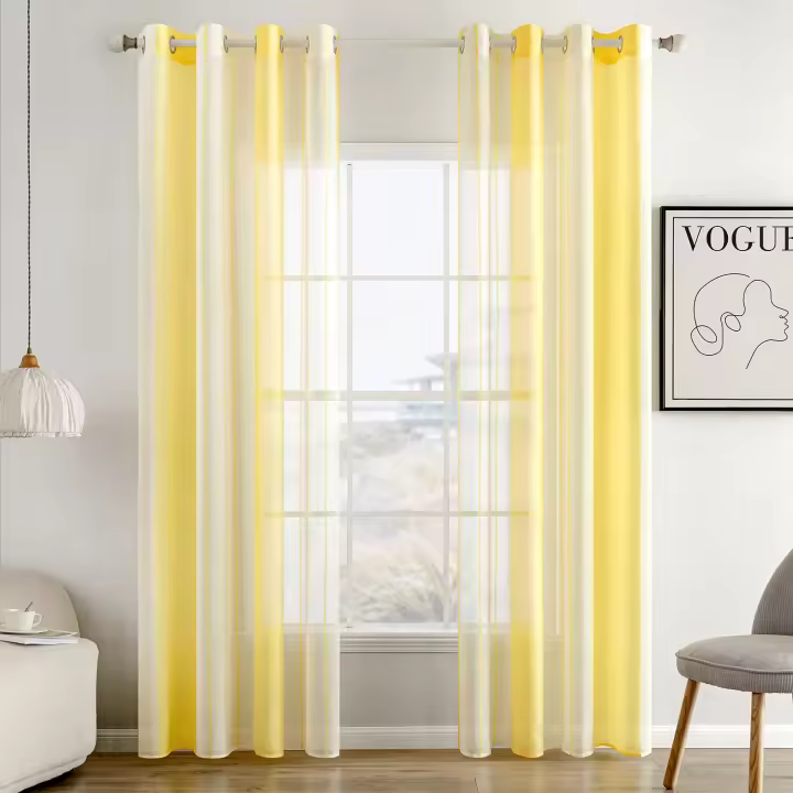 Cortinas opacas para salón, 2 piezas, cortinas aislantes del frío y el calor para dormitorio con pestañas gris claro - 1