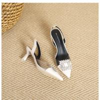 Elegantes sandalias de tacón alto con punta de diamante - details 26