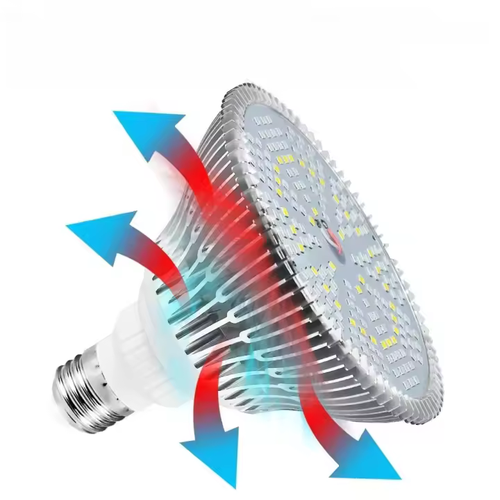 Bulbo De Cultivo De Planta De Espectro Completo 150W E27 Para Crecimiento Indoor De Hidroponia Frutas Verduras Suculentas Semillas En Invernadero - 1