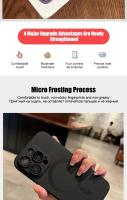 Fundas magnéticas de lujo para MagSafe con película de lente para iPhone 15 14 13 12 11 Pro Max Plus, funda mate a prueba de golpes, accesorios - details 2