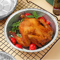 Bandeja de Aluminio Multiuso Resistente al Calor Herramienta de Horneado Práctica para Fritura en Aire No Pegajosa 50PCS - details 4