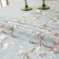 Manteles bordados resistentes a los arañazos con estampado de flecos para decoración de bodas, manteles para banquetes - details 13