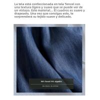 Pantalones Vaqueros de Tencel Suave y Delgado Pantalones de Pierna Ancha de Verano para Mujeres - details 3
