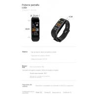 Exclusivamente para regalos.C5SPulsera inteligente deportiva con pantalla en color, podómetro, monitor de frecuencia cardíaca - details 10