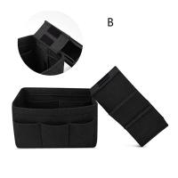 HHYUKIMI-organizador de maquillaje, bolsa con inserción de fieltro para bolso, bolso interior de viaje, cosmético portátil, apto para varias marcas de bolsos - details 13