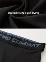 Men's 3-Piece Compression Suit Set: Breathable, Quick-Drying & Sweat-Absorbing for Sports & Fitness! - details 3