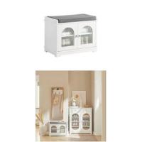 Zapatero con 2 Puertas Organizador para Zapatos 53 x 24 x 82 cm Gris FSR78-HG ES - details 24