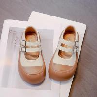 Zapatos de cuero para niñas, calzado informal antideslizante, versátil y transpirable, estilo coreano, novedad de otoño, 2024 - details 3