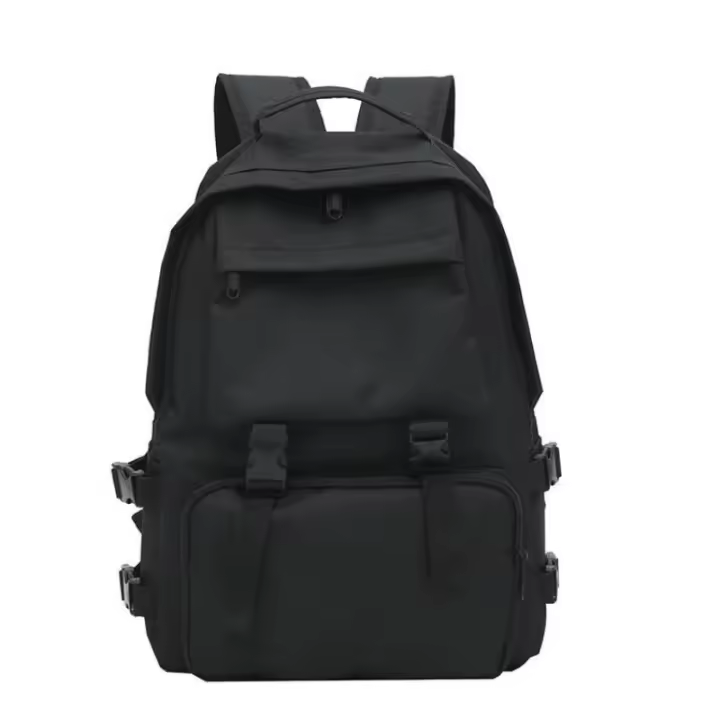 2025 Verano Nuevo Bolso Mochila De Color Sólido Mochila De Moda Para Estudiantes Universitarios - 1