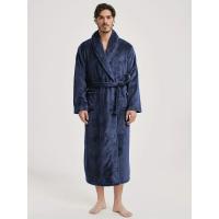 Albornoz de baño para hombre con Bolsillo y Cinturón , ropa de dormir suave y acogedora - details 8