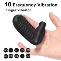 Vibrador de Suavidad para Dedos Estimulador de Clítoris Masaje de Orgasmio para Mujeres Juguetes Sexuales Lesbianos Producto Adulto - details 1