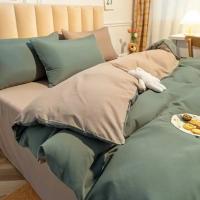 Juego de Ropa de Cama de Moda Blanca Sólida Tamaño Cama Básico a Grande - details 11