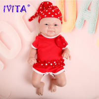 IVITA-Muñeca Reborn de silicona con chupete magnético para niños, juguete realista con ropa, 36cm, 1,76 kg - details 24