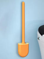 Cepillo De Inodoro Con Mango Largo Para Colgar En La Pared Limpieza Fácil Y Duradera Adecuado Para El Baño Y La Limpieza Del Inodoro - details 9
