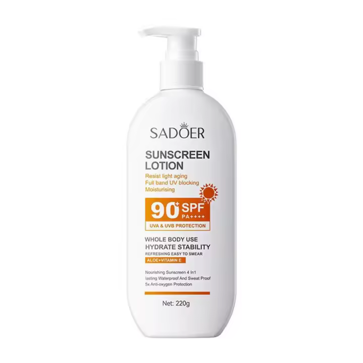 Lote de Protección Solar Ligera y Desengrasable SPF50+ Hidratante No Graso para Verano al Aire Libre - 1
