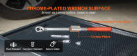 SucceBuy Llave dinamométrica, llave de clic de accionamiento de 1/2 pulgada 20-250 ft.lb / 34-340 N.m, juego de llaves ajustables de doble dirección - details 1