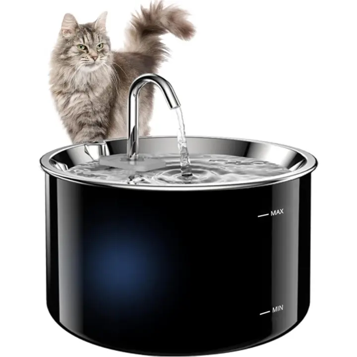 Fuente para Gatos Fuente de Agua para Mascotas con Bomba Filtro de Carbono Activado - 1