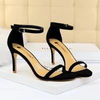 Sandalias de Plataforma de Anti para Mujer Tacón Alto de 8cm y 11cm Estilo Gladiador con Correa - details 19