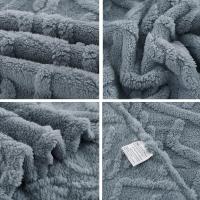 Manta de felpa ligera, manta para sofá cama, manta mullida de verano/otoño para ropa de cama de interior y exterior - details 1